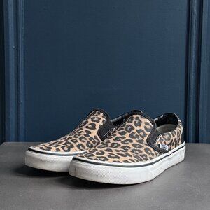 Vans Customs Leopard print Asher slip on
